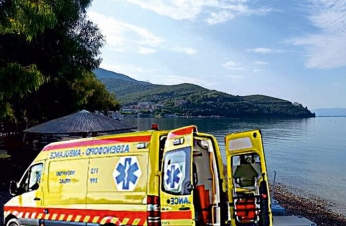 ασθενοφόρο-Κέρκυρα-παραλία-πνιγμός-12χρονη-corfupress-741x486