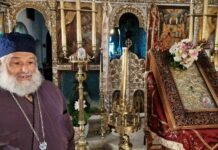 Η εικόνα της πολιούχου Σίφνου Παναγίας Χρυσοπηγής θα βρίσκεται για ένα μήνα στον Άγιο Γεώργιο Καταβατής-Καθημερινά παράκληση