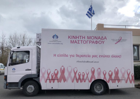 Η Κινητή Μονάδα Μαστογράφου της Ελληνικής Αντικαρκινικής Εταιρείας (Ε.Α.Ε) 10 έως 14 Νοεμβρίου 2025 στη Μήλο.