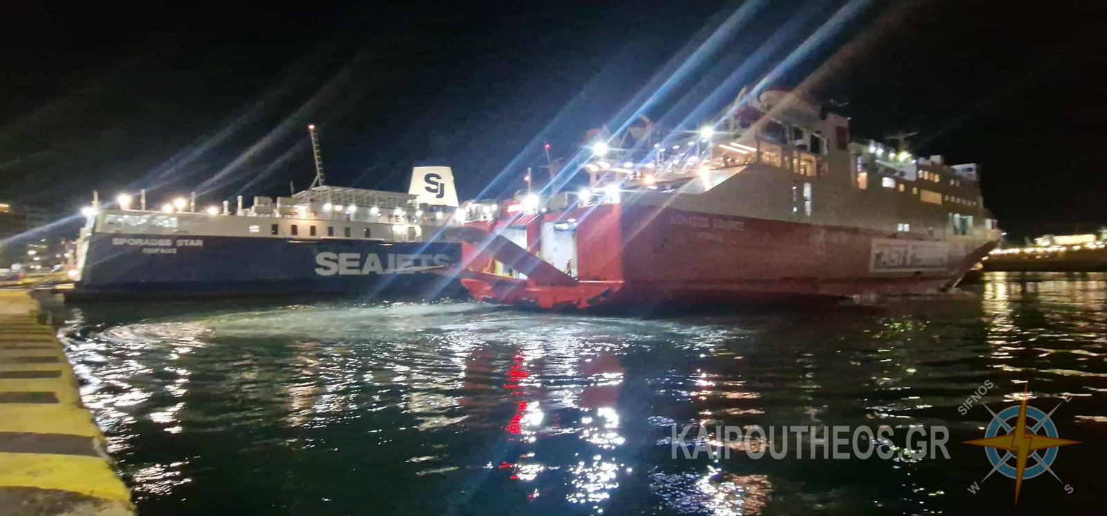 Λίγες όμορφες εικόνες από το μεγάλη λιμάνι.Βίντεο-φωτογραφίες