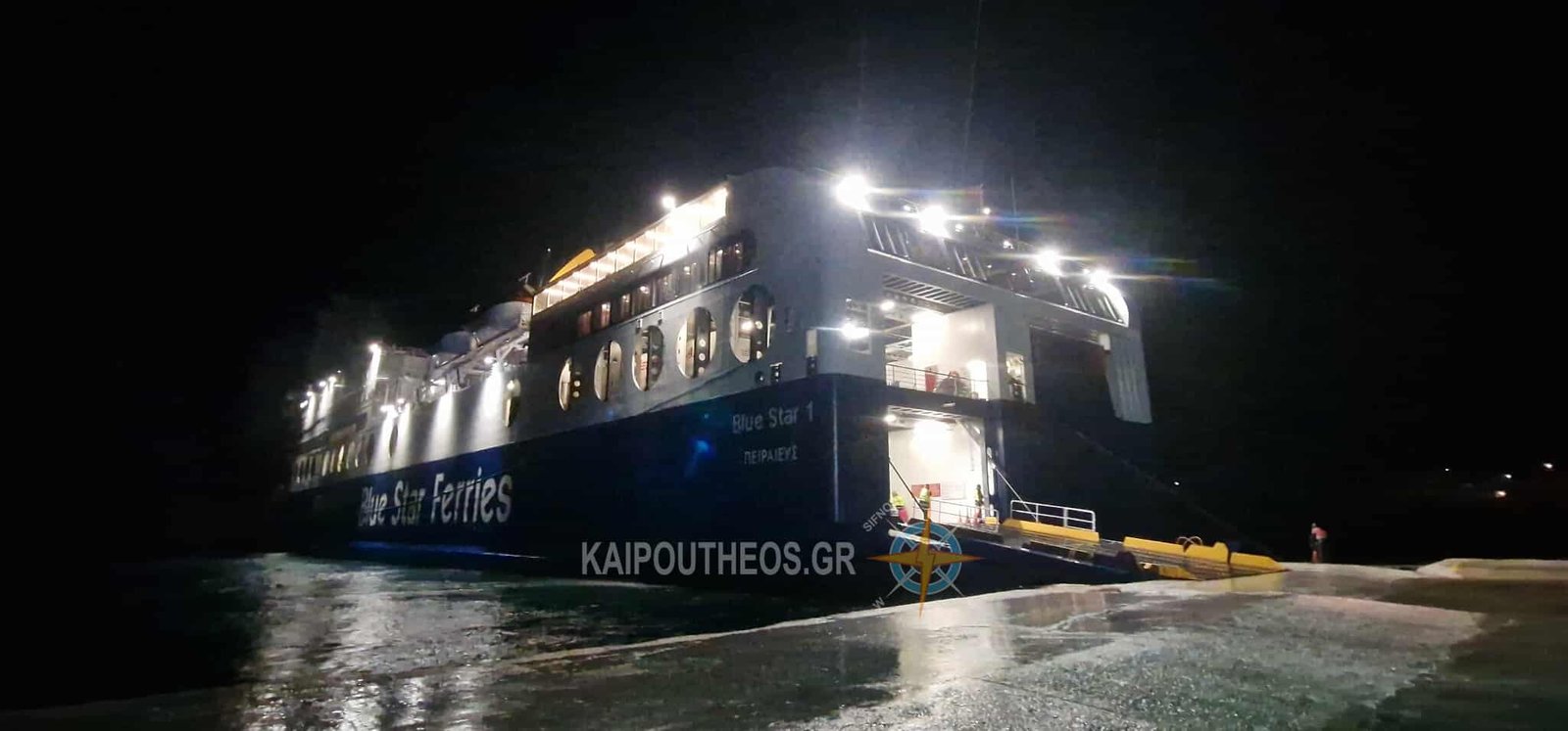 Τι είπε ο υπουργός ναυτιλίας για την διακομιδή παιδιού από την Σίφνο με το BLUE STAR1