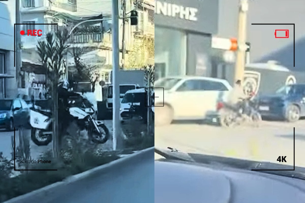 Απίστευτο βίντεο από καταδίωξη 16χρονου μηχανόβιου Ρομά στη Θεσσαλονίκη