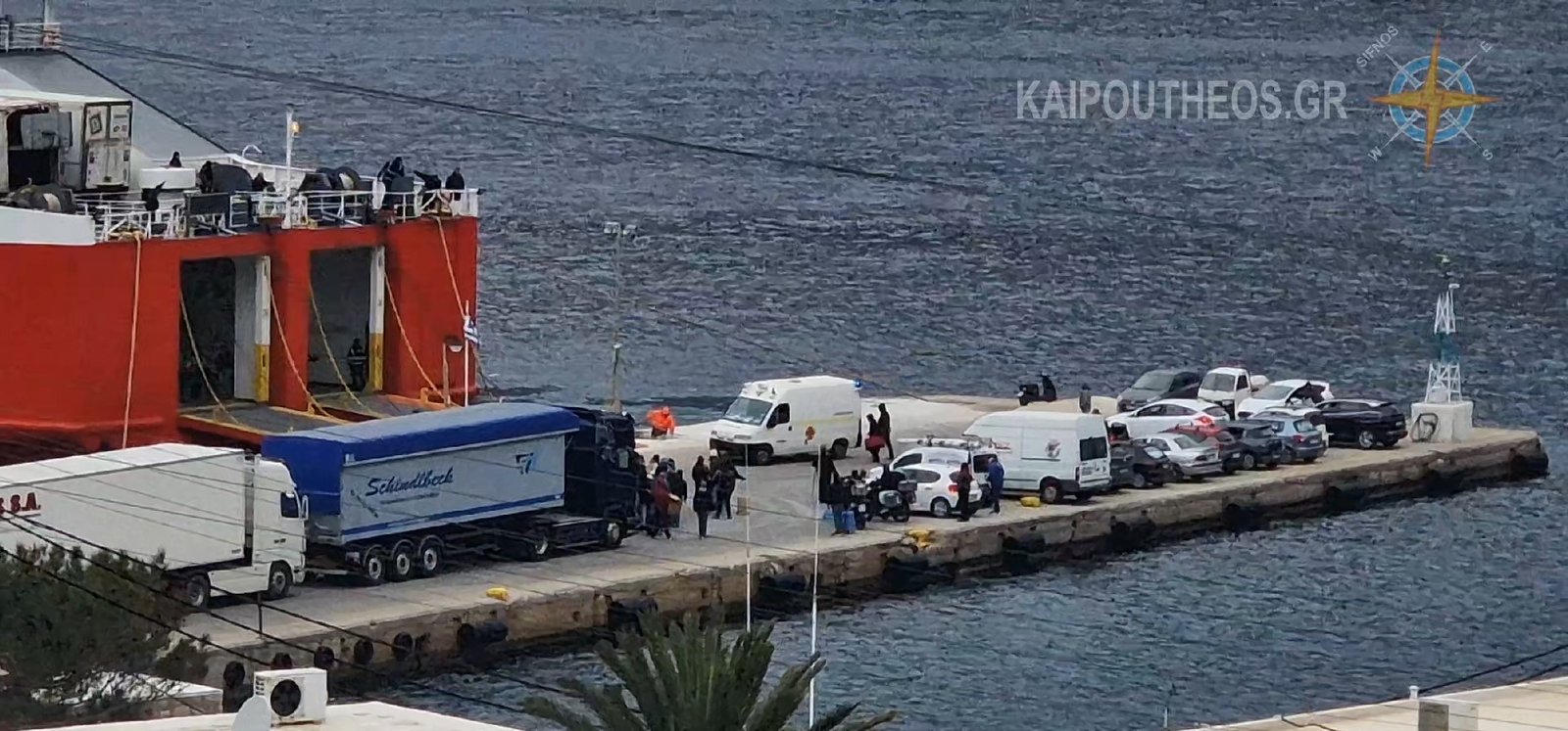 Αναχωρήσεις πλοίων και ελικοπτέρων από Σίφνο απο 19 έως 25/1/26