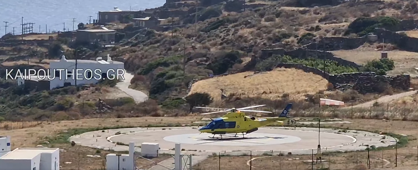 Αεροδιακομιδές ασθενών από Σίφνο και Μύκονο
