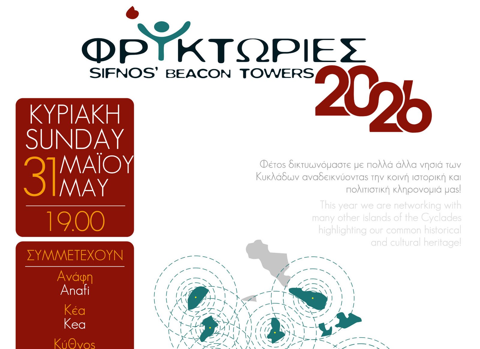 Σίφνος: 23η αναβίωση επικοινωνίας αρχαίων πύργων-πως θα δηλώσετε συμμετοχή