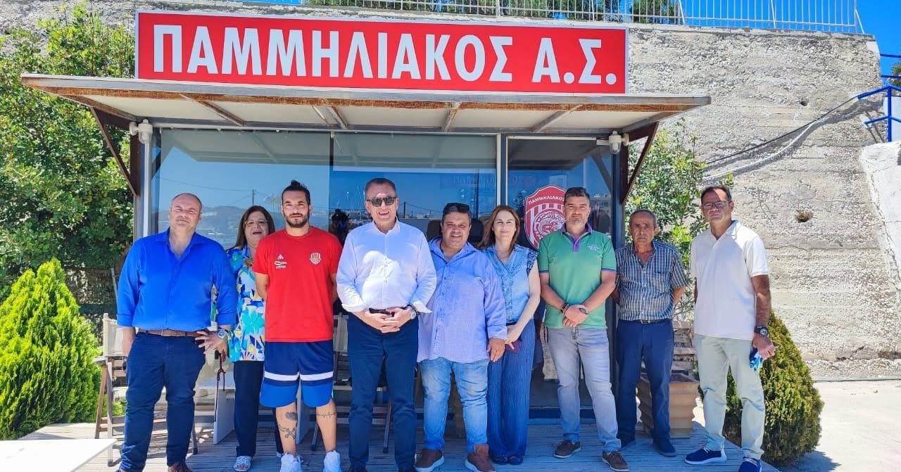 Παμμηλιακός: Ο Γ.Βρούτσης έκανε δεκτά τα αιτήματα μας και με την συνδρομή του Δήμου Μήλου αναμένεται σύντομα να δρομολογηθούν έργα που θα βελτιώσουν της εγκαταστάσεις του Σταδίου