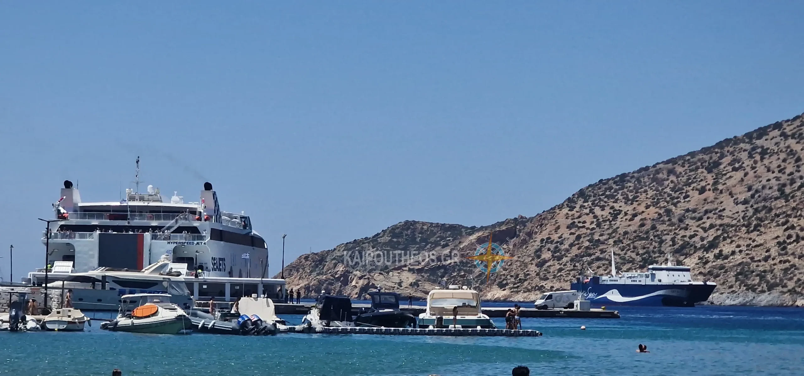 Αναχωρήσεις πλοίων και ελικοπτέρων από Σίφνο από 22/7- 2/8/26.Departures from Sifnos