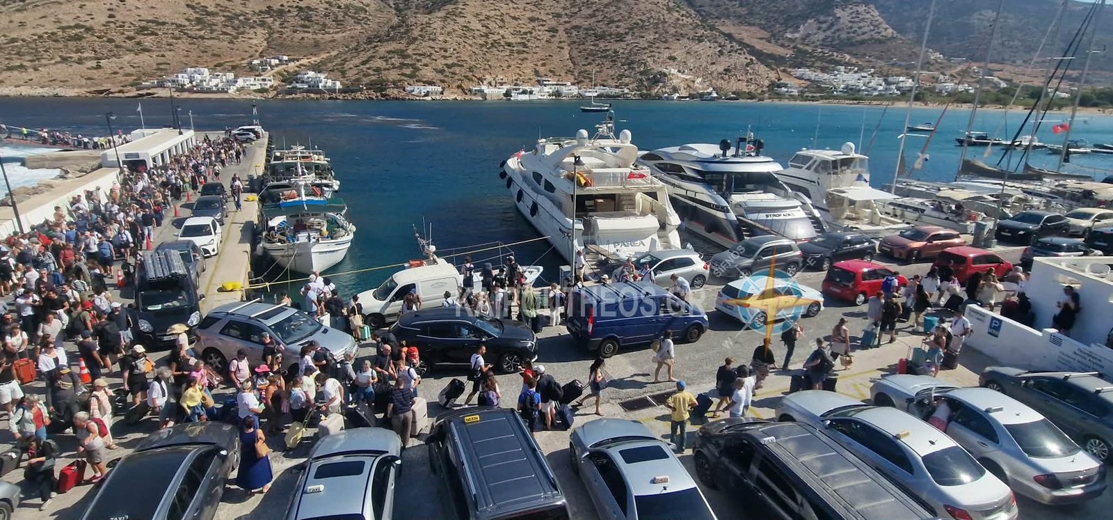 Σίφνος: Μεγάλη αύξηση επιβατών στις αφίξεις Σεπτεμβρίου 2026